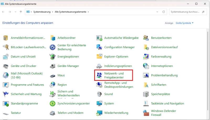 Datei:Netzwerk- und Freigabecenter.png