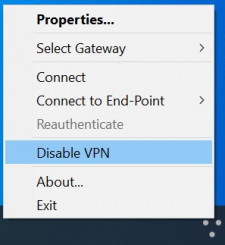 VPN Client (Forcepoint) – Helpdesk