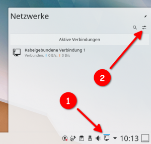 Netzwerkeinstellungen aufrufen