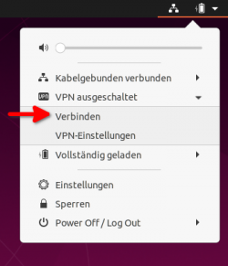 VPN-Verbindung herstellen