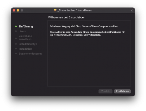 Wählen Sie "Fortfahren" aus.